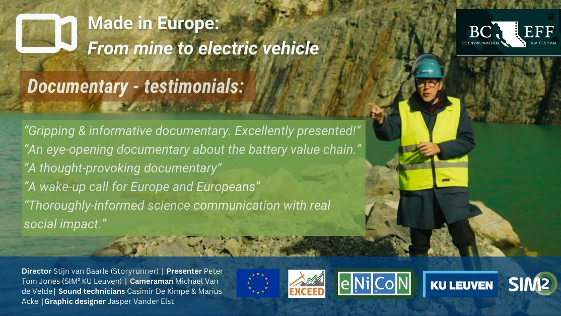 The Debrief. Made in Europe: from mine to electric vehicle